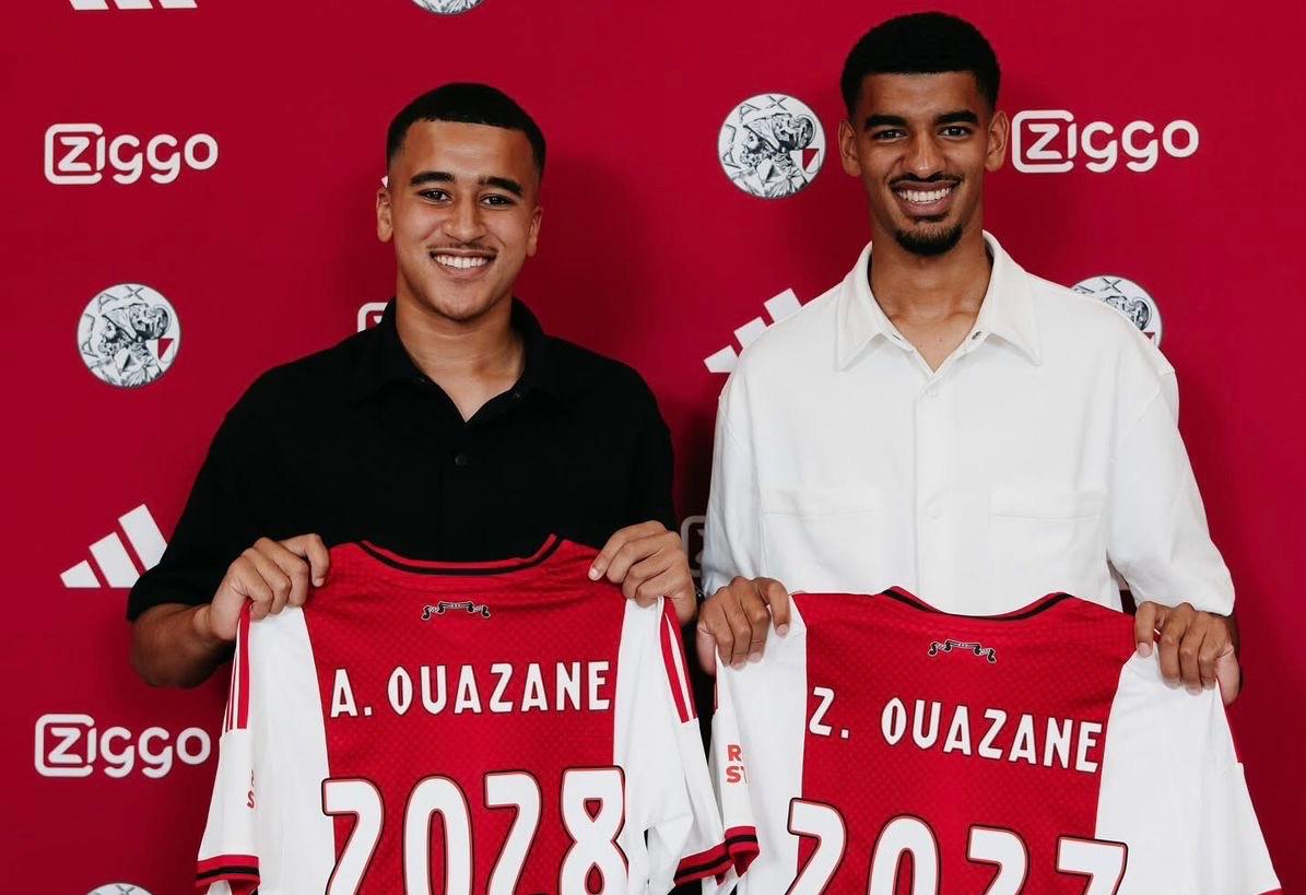 أياكس أمستردام ينجح في تجديد عقدي الشقيقين عبد الله وزكرياء وزان