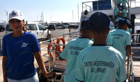 المركز المتوسطي للطفل بالمضيق .. فضاء للإيواء والاصطياف والإبداع من أجل رعاية الأطفال في وضعية هشاشة