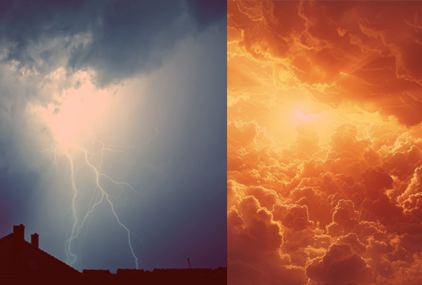 نشرة برتقالية :موجة حر مع الشركي وزخات رعدية مرتقبة بعدد من مناطق المملكة