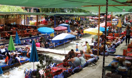 ستي فاضمة .. وجهة مفضلة يقصدها المغاربة والأجانب هربا من لهيب الصيف