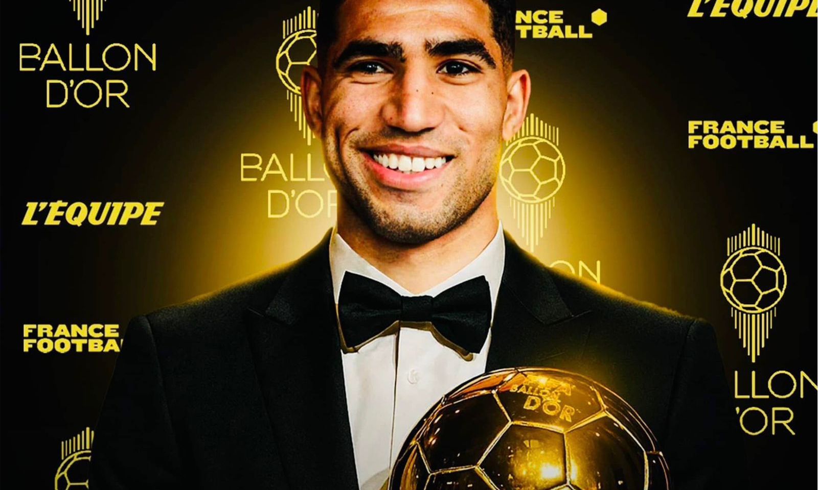 إستطلاع صحيفة “ليكيب ” : الجماهير تختار أشرف حكيمي للفوز بالكرة الذهبية