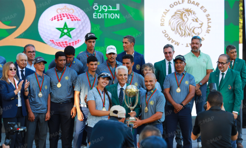 نادي الغولف الملكي دار السلام يتوج بطلا لكأس العرش 2025