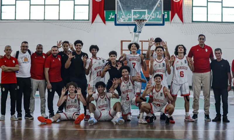 “أفروباسكيط” رواندا 2025. المغرب يفوز  على الجزائر بهذه الحصة