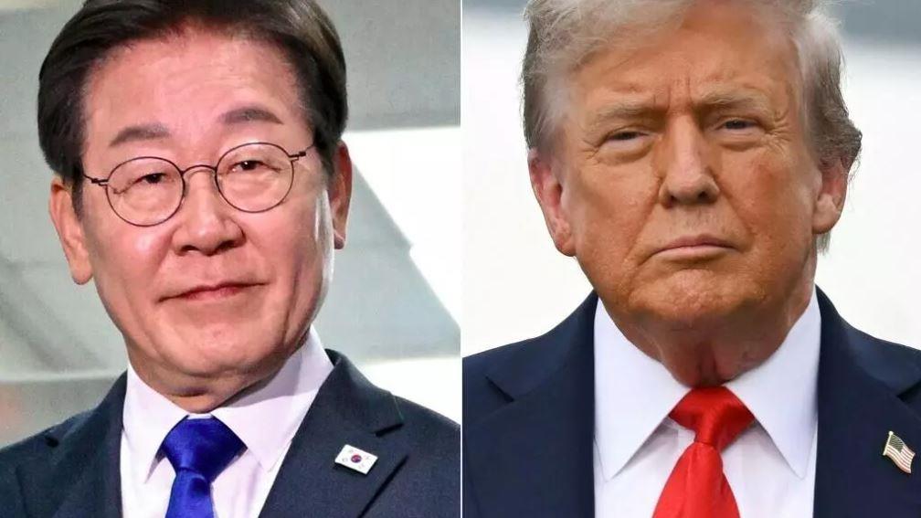 الرئيس الكوري يحل بواشنطن لعقد قمة مع ترامب