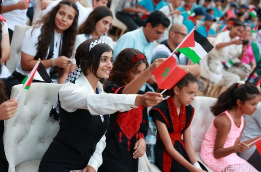 الرباط تستقبل أطفال القدس في مخيم “حارة المغاربة”