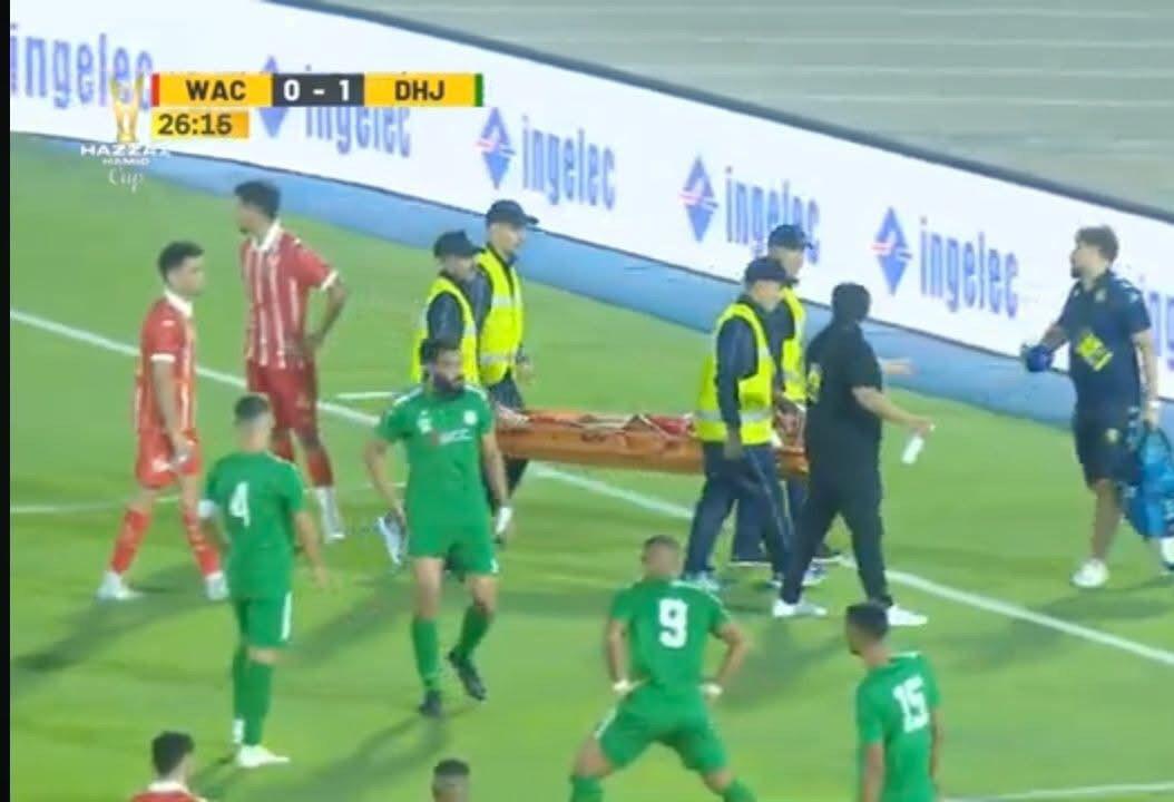 الوداد يُحرم من خدمات حمزة الواسطي بعد إصابته في دوري المرحوم حميد الهزاز