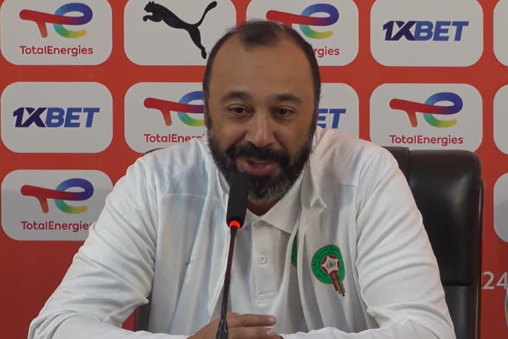 السكتيوي: نمتلك العزيمة لتجاوز السنغال وبلوغ نهائي “الشان”