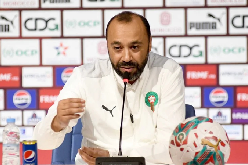 السكتيوي يثني على “الروح القتالية” للاعبين بعد الفوز على تنزانيا