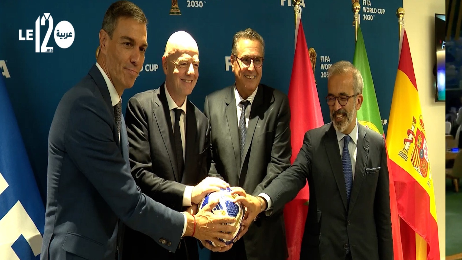 نيويورك. أخنوش يشارك في إجتماع للفيفا بشأن التحضيرات لمونديال 2030 (فيديو)