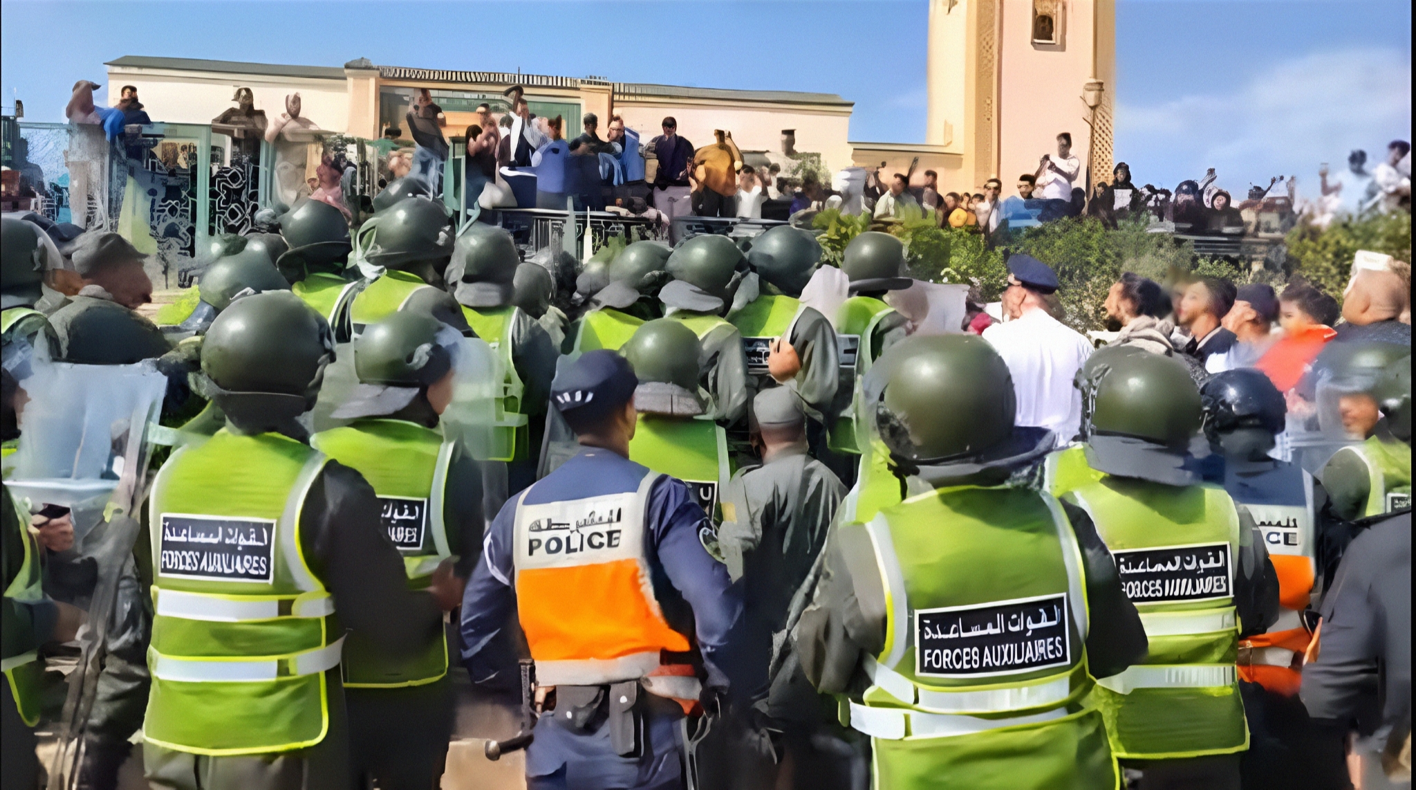 السلطات تمنع وقفة احتجاجية أمام مستشفى الحسن الثاني بأكادير