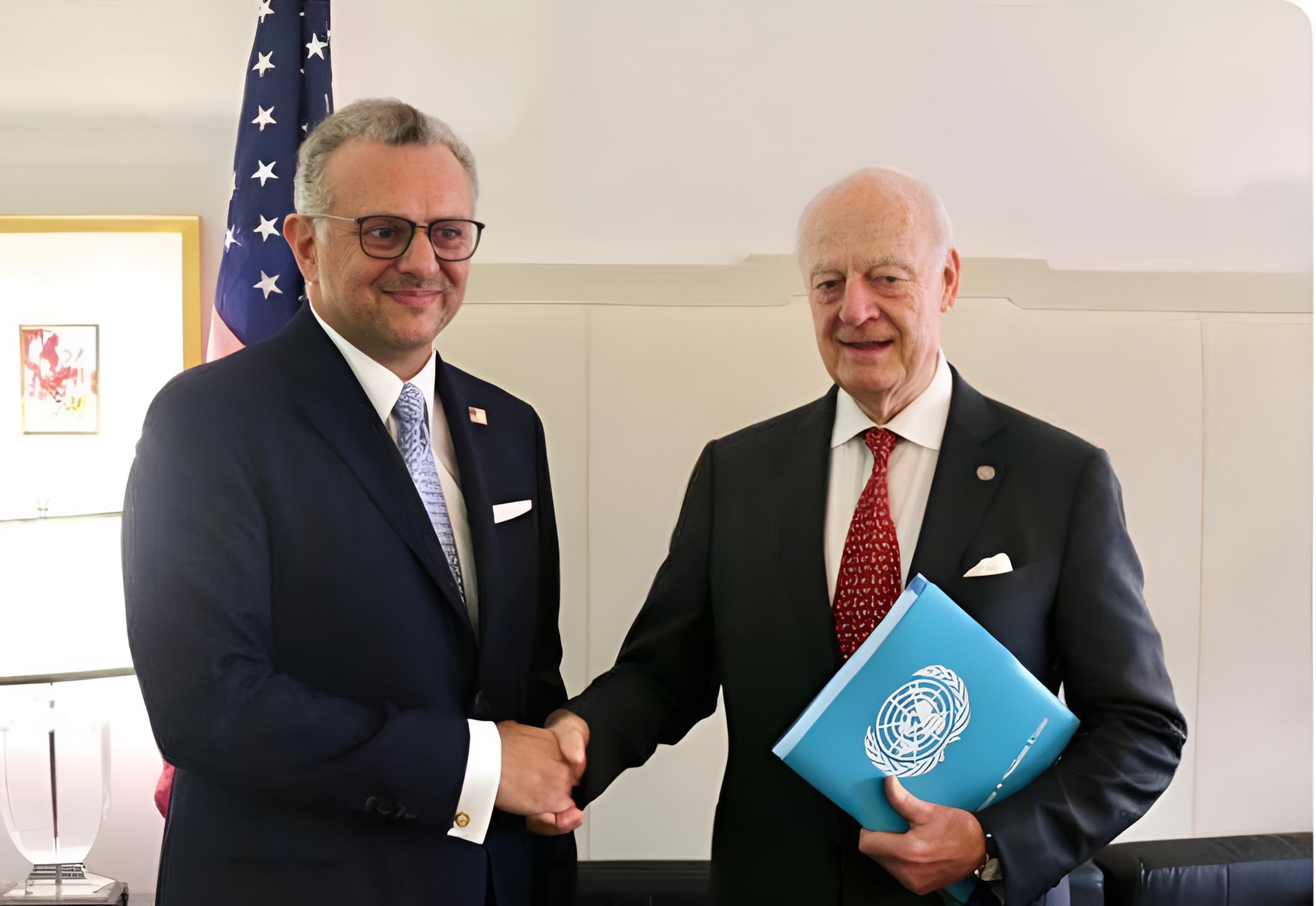 أكتوبر حسم مغربية الصحراء وهذا ما دار بين بولس و دي ميستورا