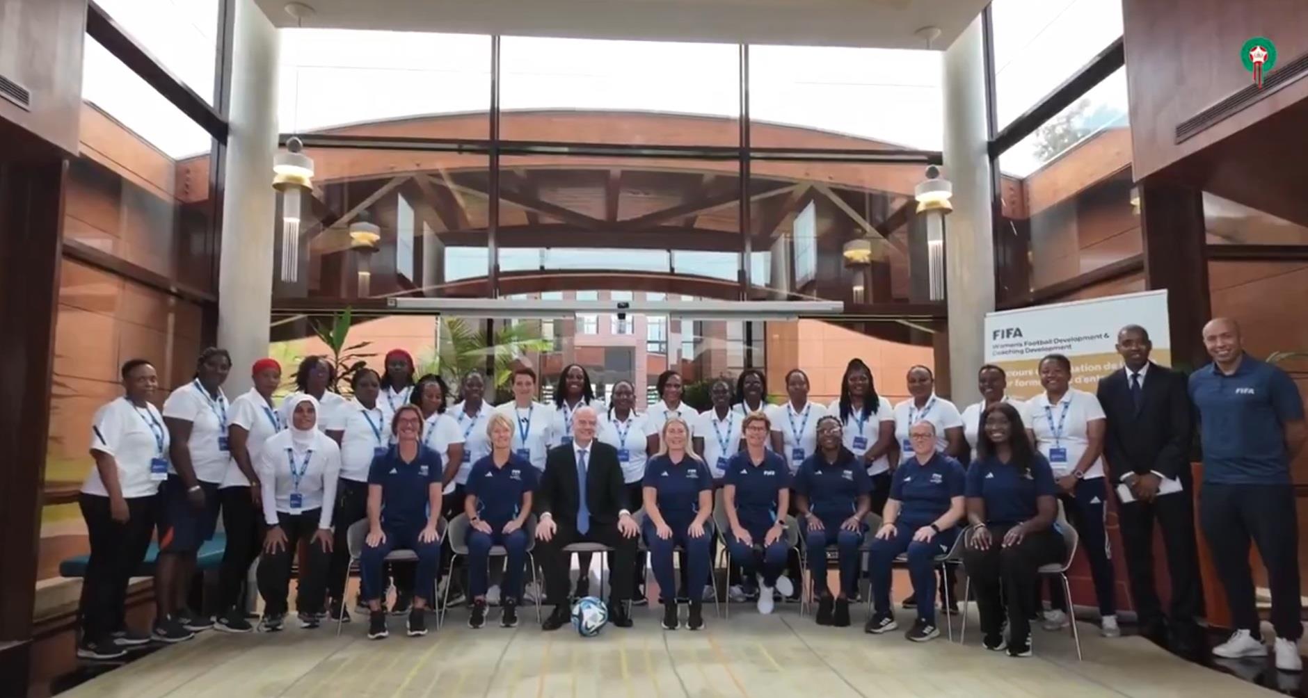 إنفانتينو في زيارة عمل لمقر الفيفا إفريقيا بالرباط