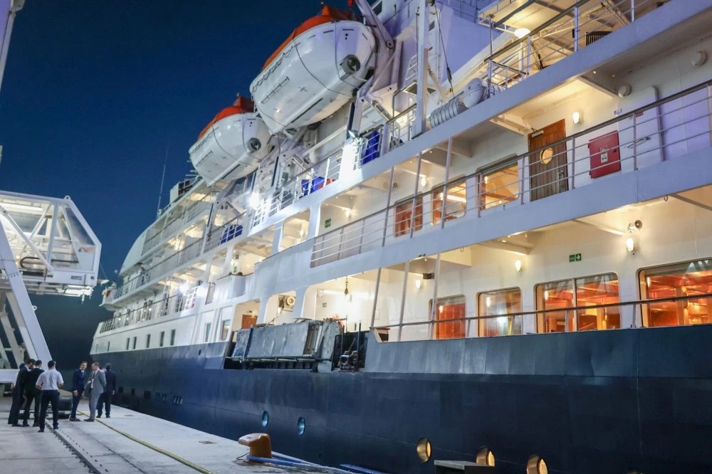 حدث استثنائي… أول سفينة سياحية ترسو بالمحطة البحرية الجديدة للدار البيضاء