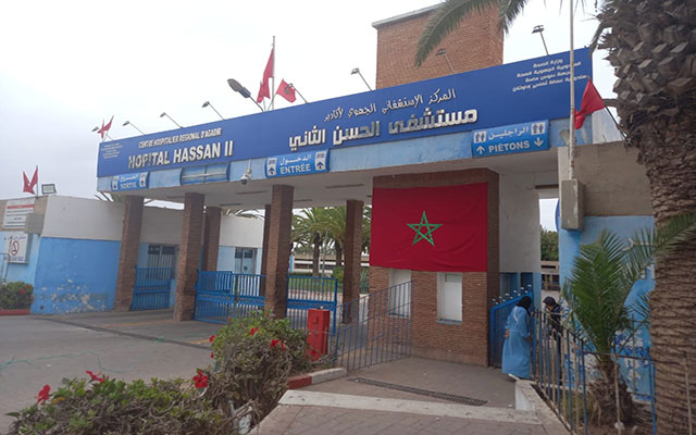 معدات جديدة تصل للمستشفى الجهوي الحسن الثاني بأكادير
