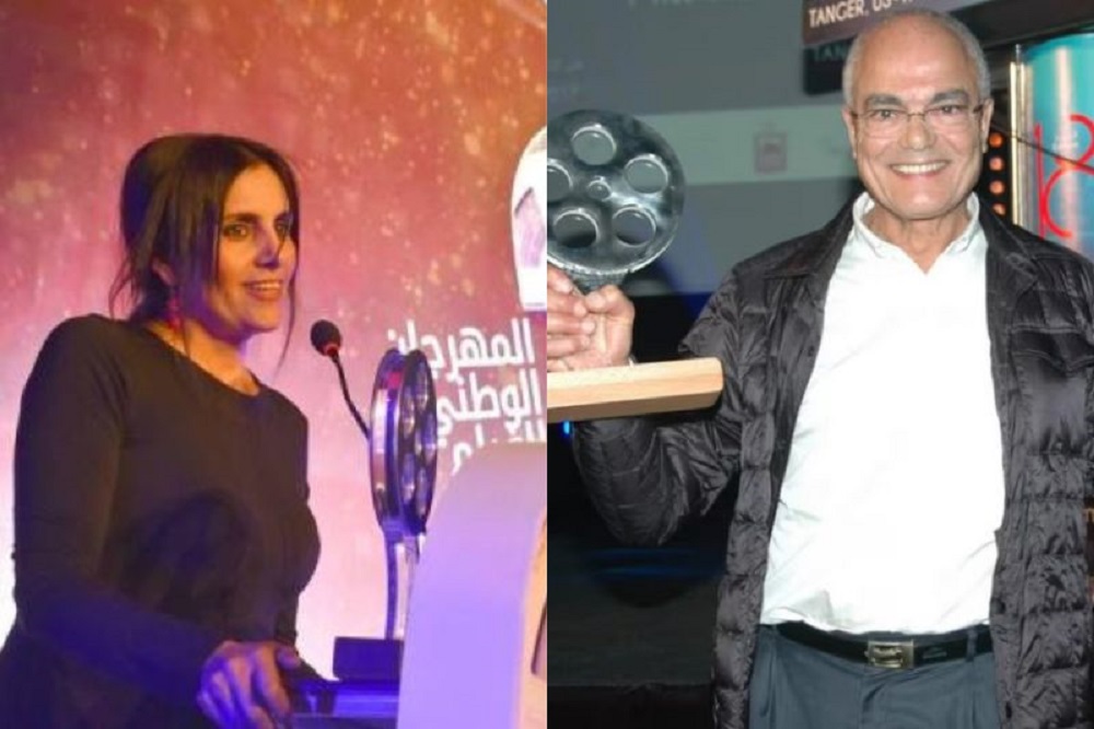 تكريم فاطمة عاطف وأحمد المعنوني في المهرجان الوطني للفيلم