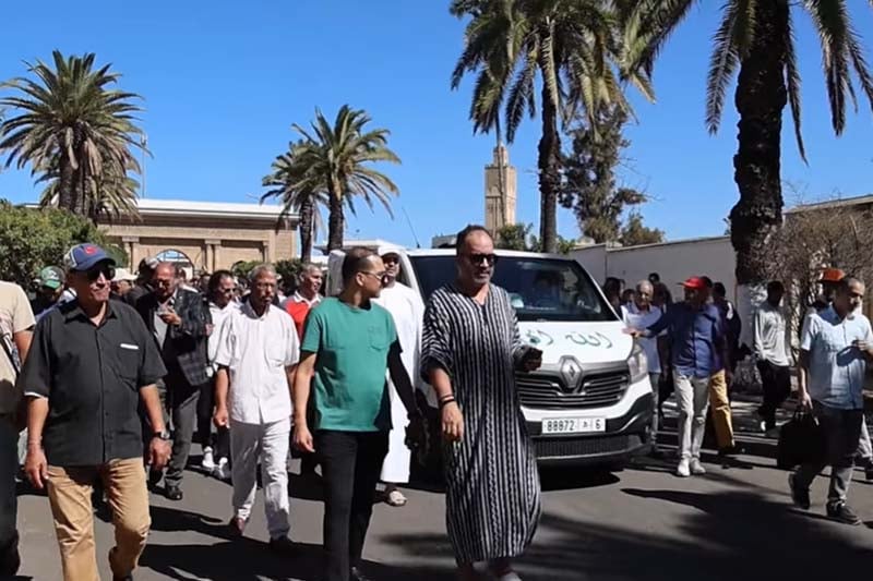 الدار البيضاء.. تشييع جثمان أيقونة التمثيل المغربي عبد القادر مطاع إلى مثواه الأخير