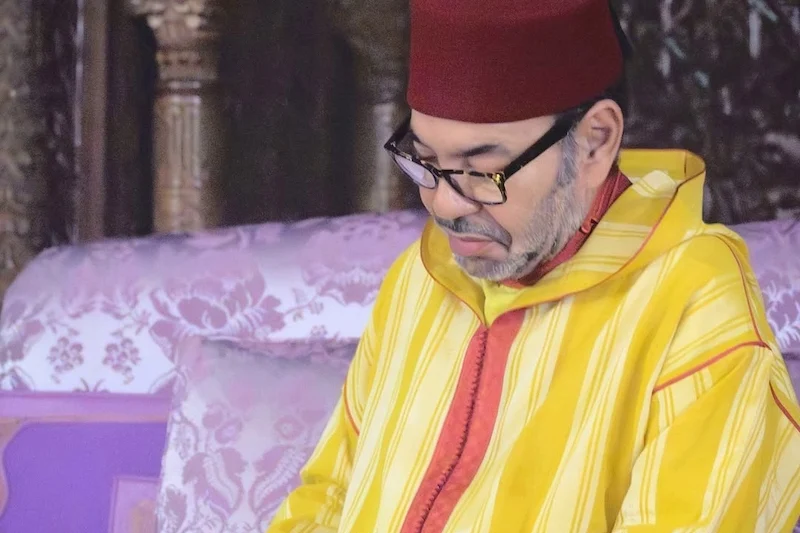 الملك محمد السادس يترأس حفلا دينيا إحياءا لذكرى وفاة الملك الحسن الثاني