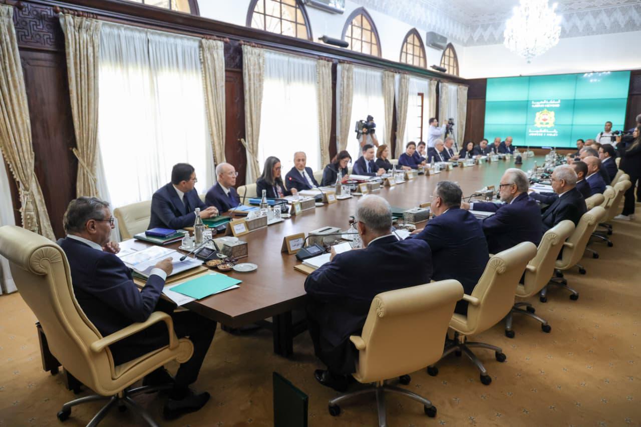 ‎أخنوش يترأس مجلسا للحكومة خصص للتداول والمصادقة على  مشاريع هذه القوانين