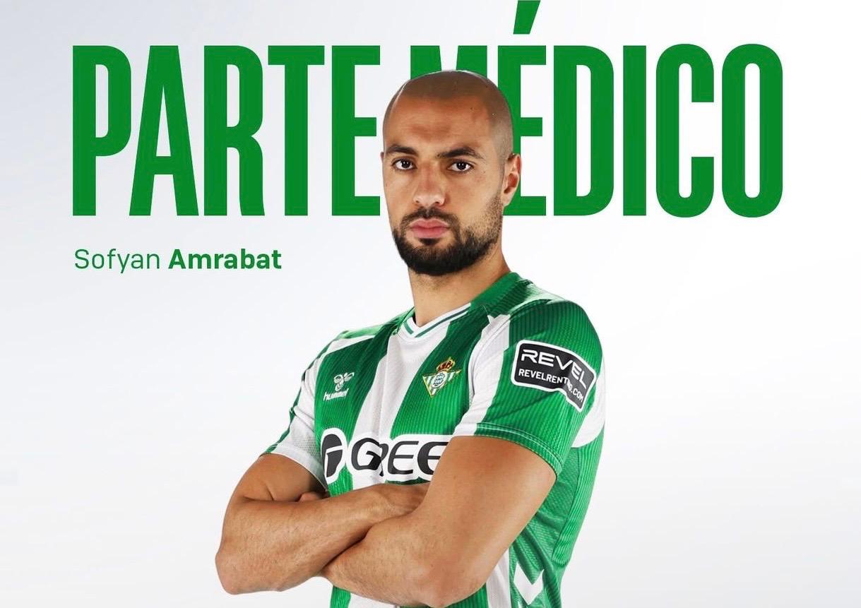 ريال بيتيس يعلن إصابة الدولي المغربي سفيان أمرابط