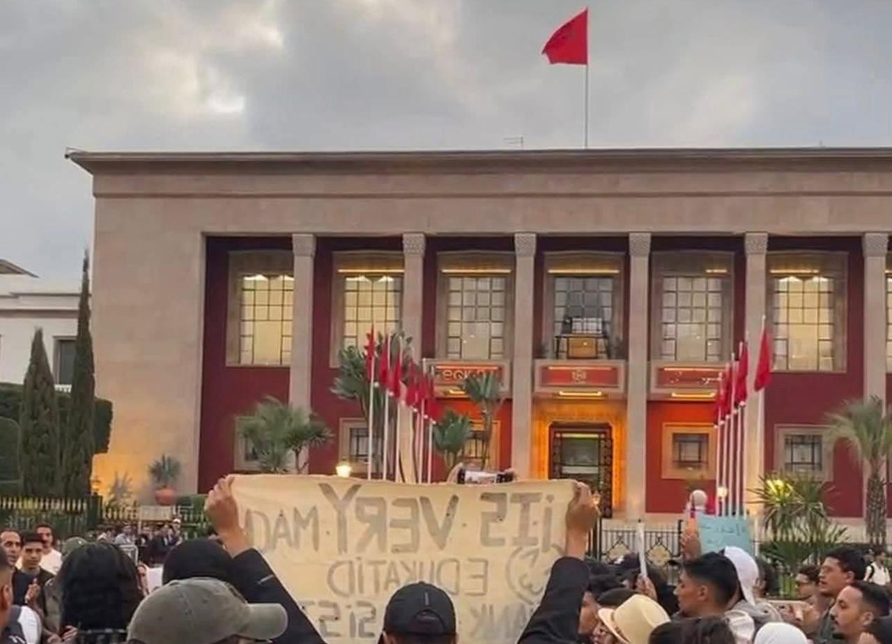 “زد” أمام البرلمان. حالمة في المواقع وعلى وضع “مود أفيون” في الواقع !؟ (فيديو)