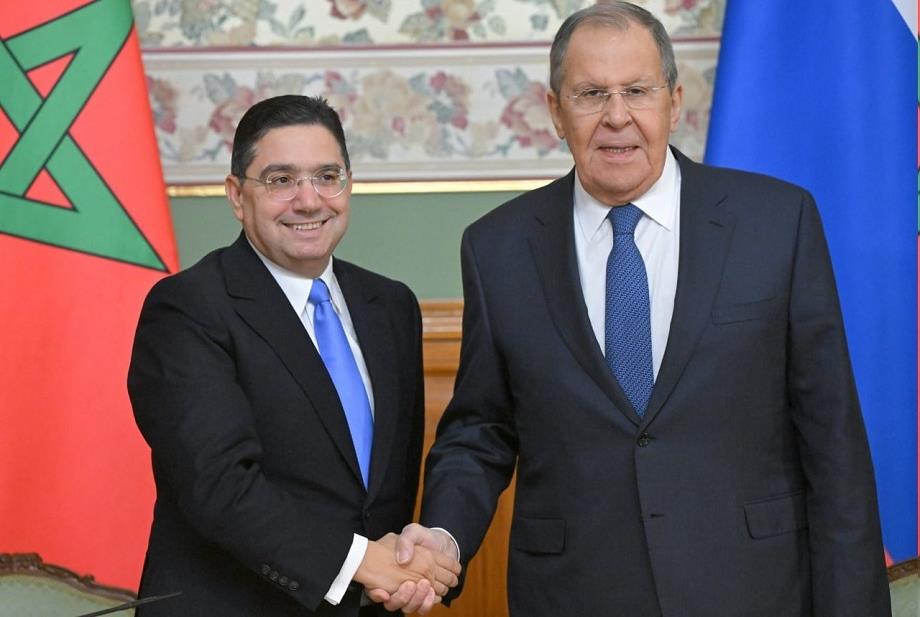 بوريطة يتباحث بموسكو مع نظيره الروسي سيرغي لافروف