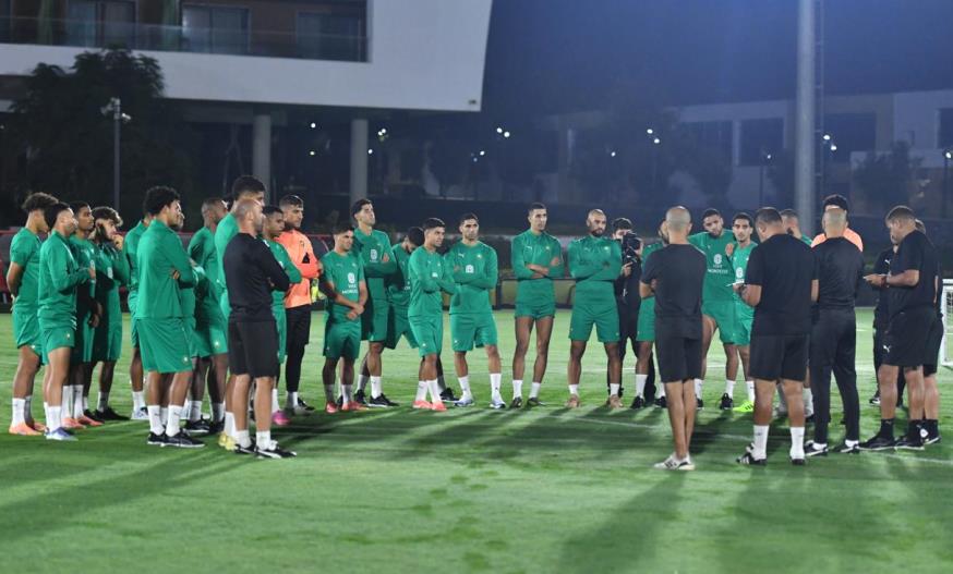 أسود الأطلس يضعون اللمسات الأخيرة قبل اختبار البحرين