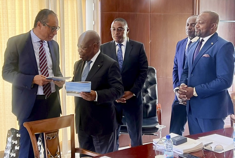 مونغومو.. أعمارة يتباحث مع رئيس المجلس الوطني للتنمية الاقتصادية والاجتماعية لجمهورية غينيا الاستوائية