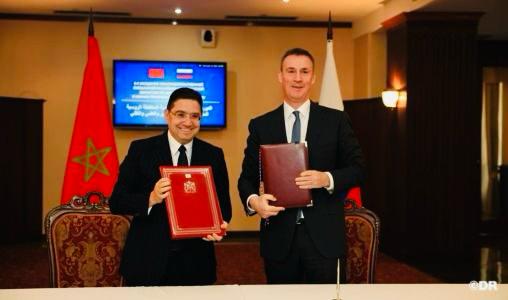 ‎صفعة للجزائر. المغرب يوقع إتفاقية ترفع علم روسيا في سواحل الصحراء المغربية