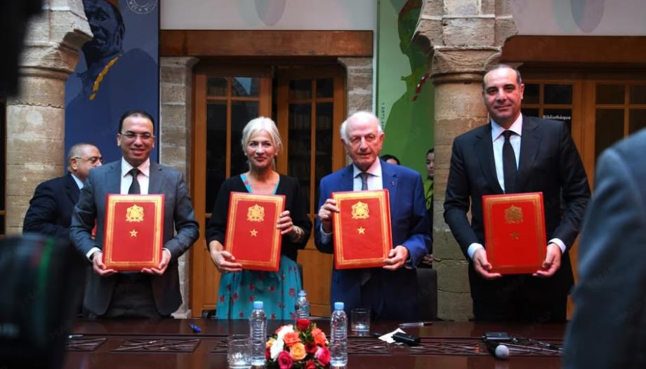 توقيع مذكرة تفاهم في الصويرة لإنقاذ وترميم معلمة جناح الحسن الثاني بإشبيلية