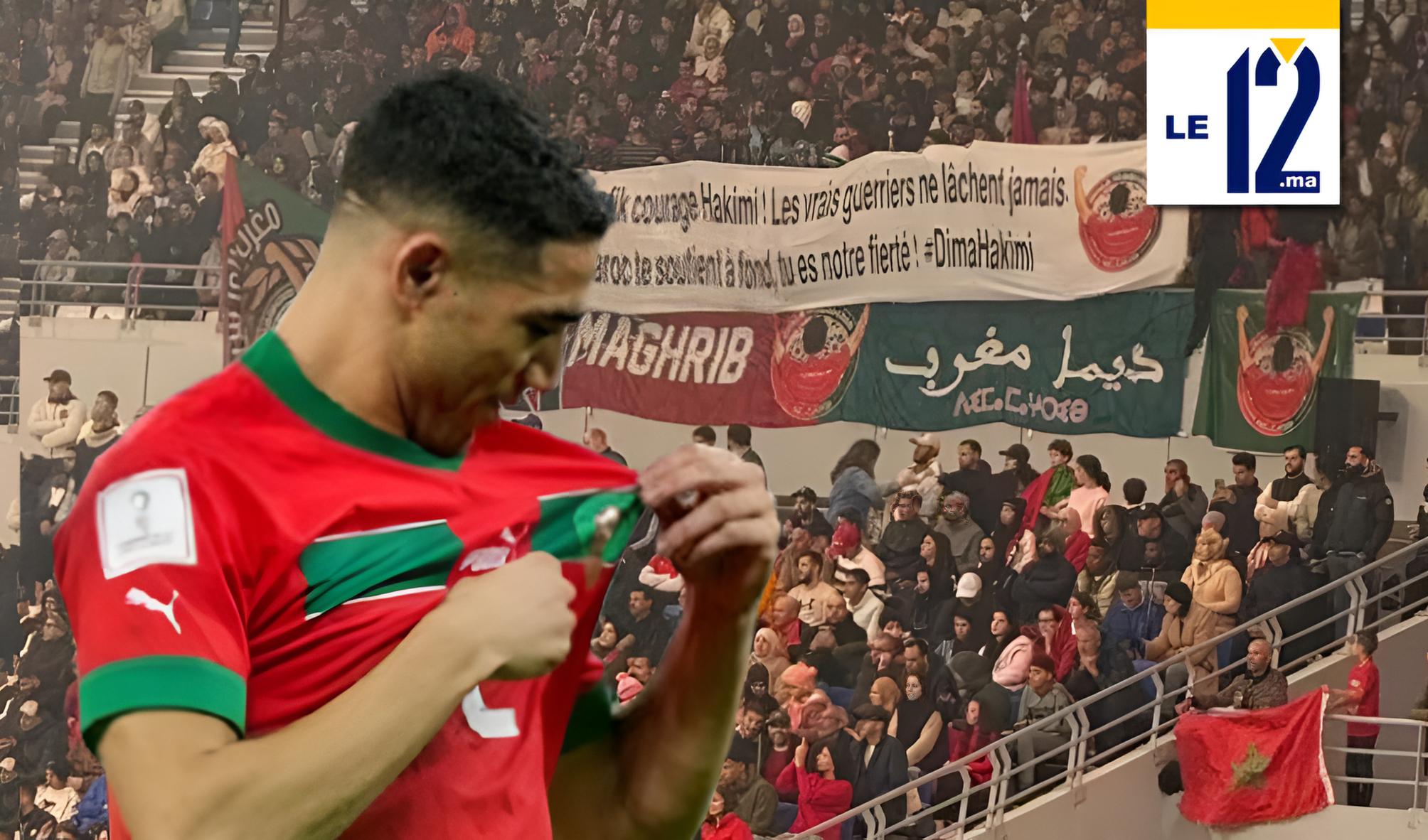 رسالة امتنان مؤثرة من حكيمي لجماهير طنجة