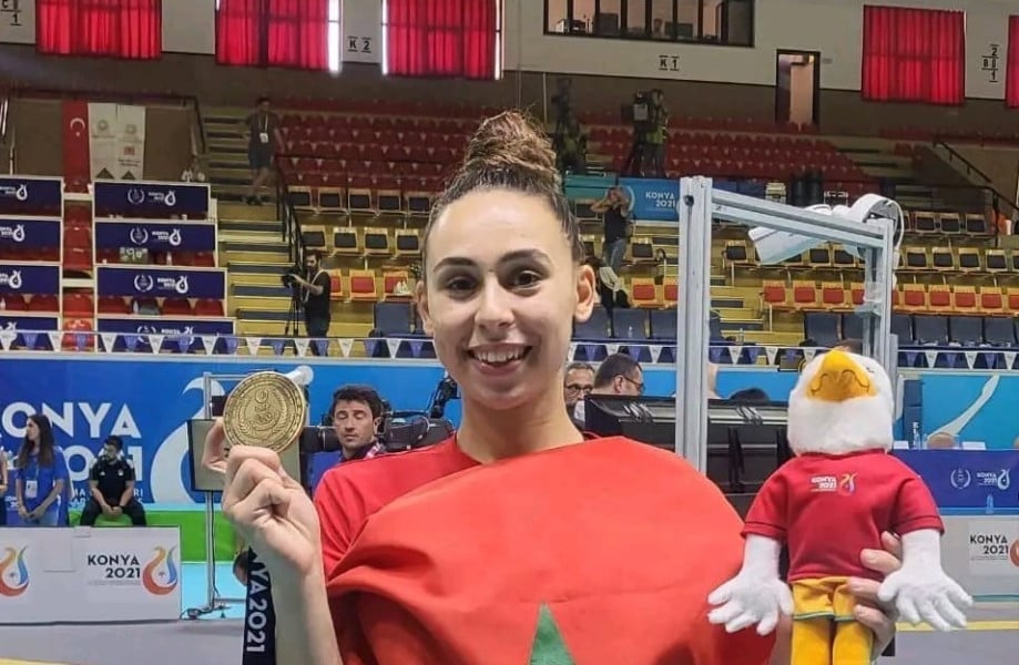 ألعاب التضامن الإسلامي.. ندى لعرج تتوج بذهبية وزن أقل من 63 كلغ في التايكواندو
