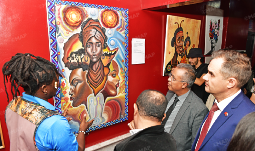 الدار البيضاء.. انطلاق النسخة الثالثة من ملتقى الفن الإفريقي تحت شعار “الكان بالمغرب.. التحفة الفنية بامتياز”