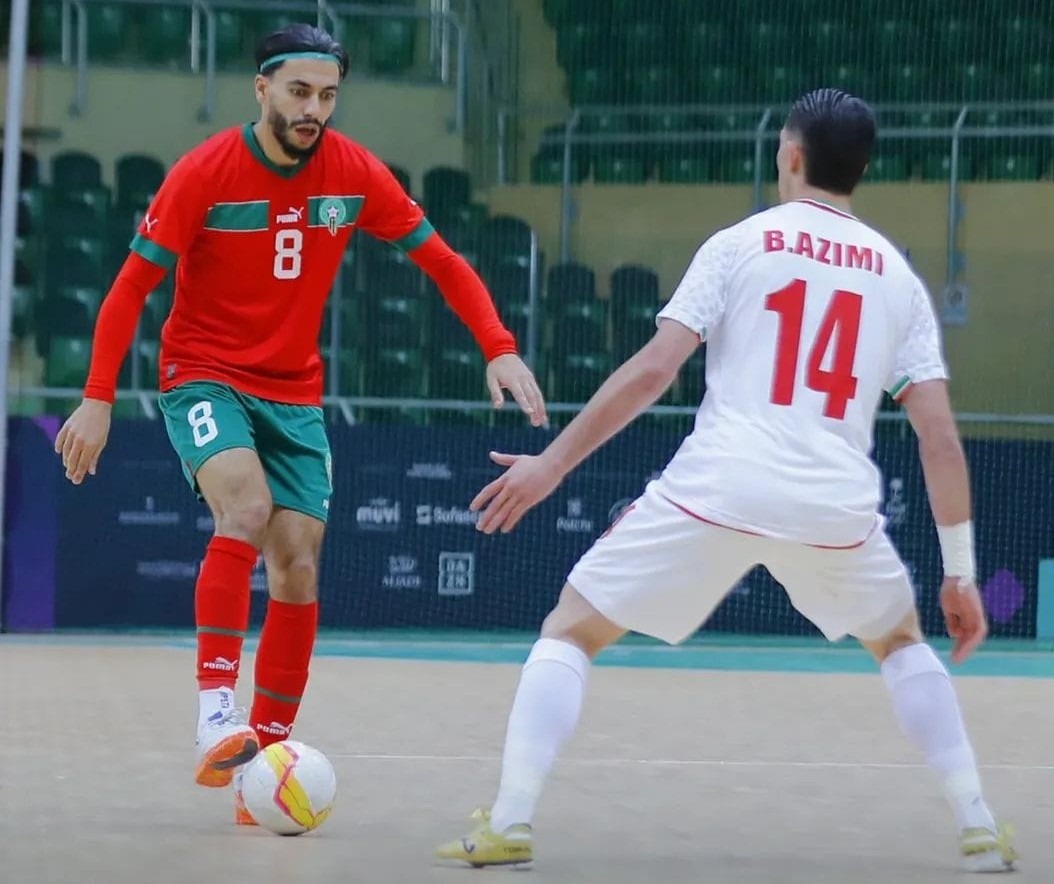 تعادل مثير للمنتخب الوطني المغربي أمام إيران في ألعاب التضامن الإسلامي