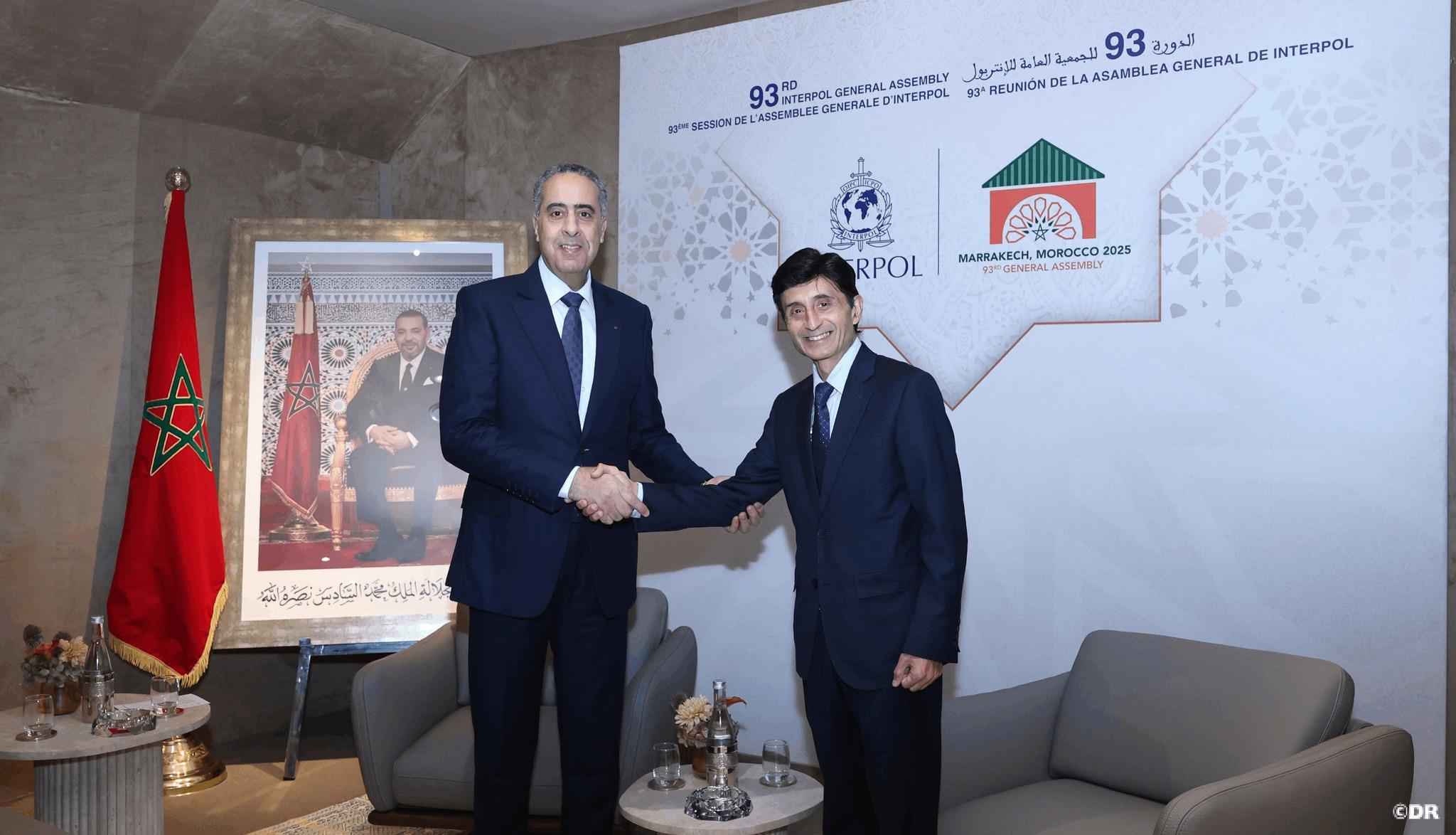 حموشي يستقبل رئيس جهاز الشرطة التابع للأمم المتحدة ووكيل الأمين العام لشؤون سيادة القانون