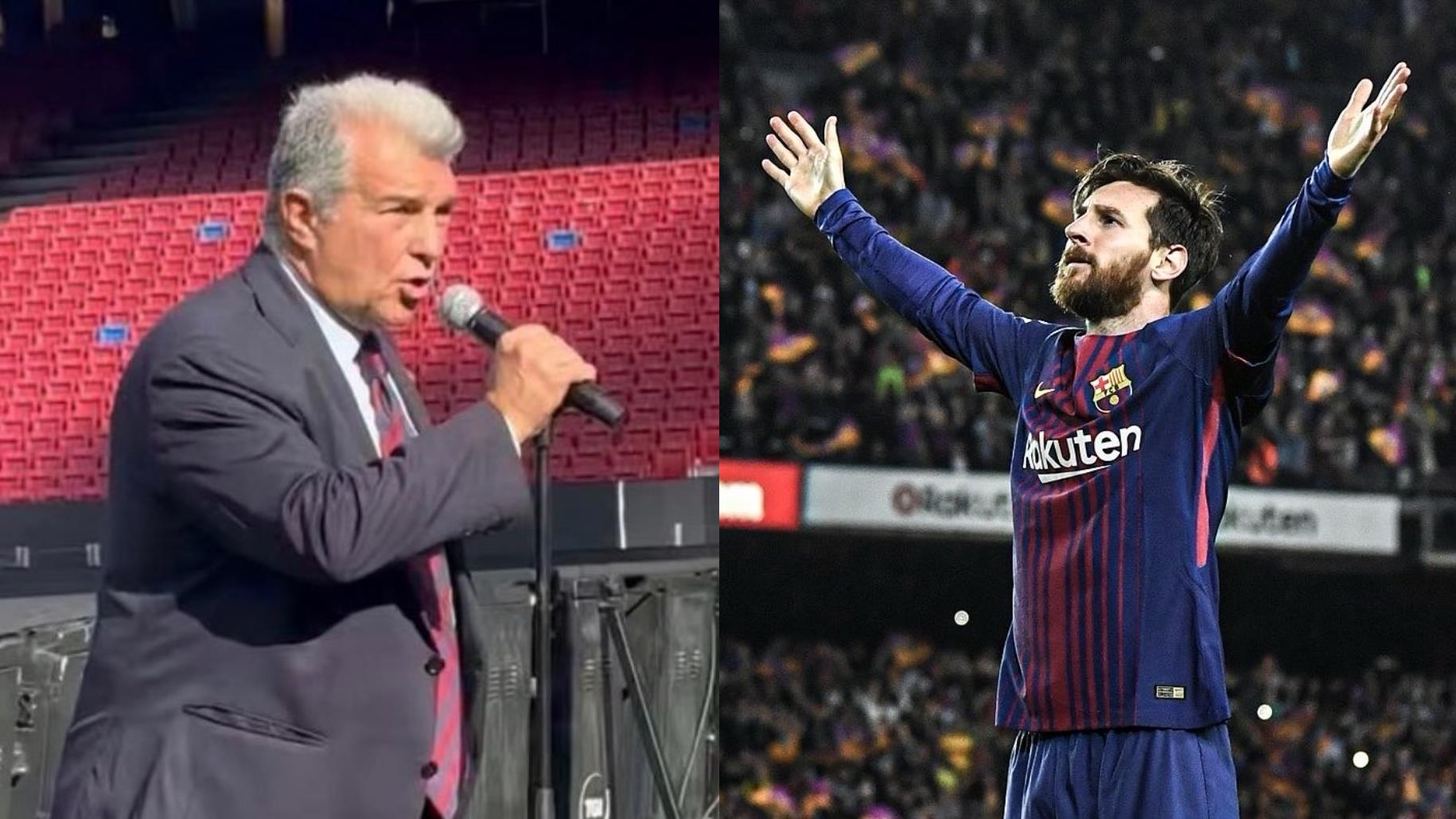 رئيس برشلونة يقفل الباب أمام عودة ميسي