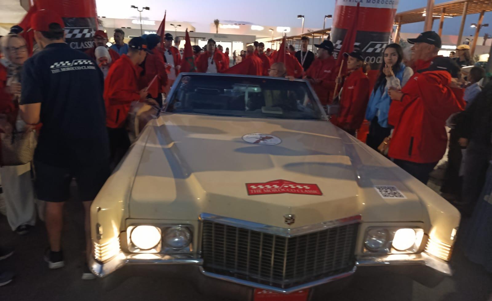 رالي المسيرة الخضراء يحط الرحال بالعيون محطته الأخيرة