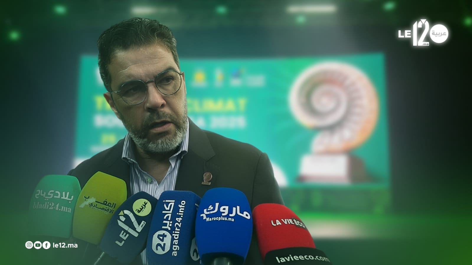 شاهد.. أشنكلي وبوتي يكرمان “أبطال البيئة” في النسخة الأولى لـ”جائزة المناخ” بأكادير