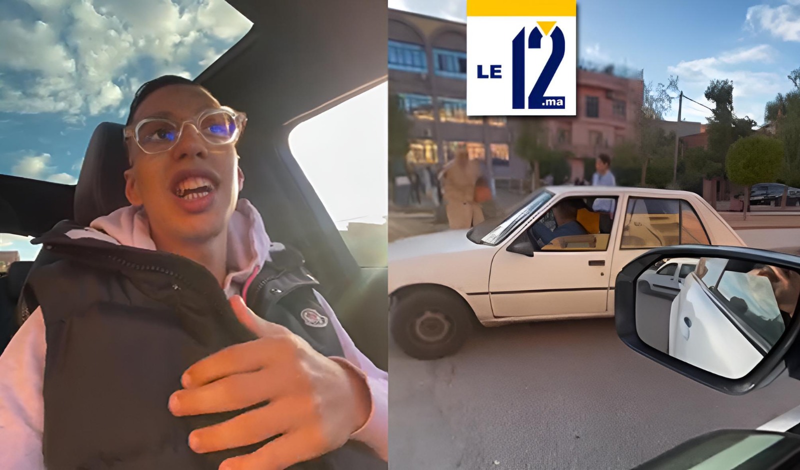 سلوك صادم على الطريق: “عبد الإله مول الحوت” يسخر من أستاذه ويشــعل مواقع التواصل