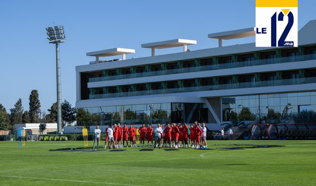 حصة تدريبية مفتوحة أمام وسائل الإعلام المعتمدة بملعب طنجة الكبير