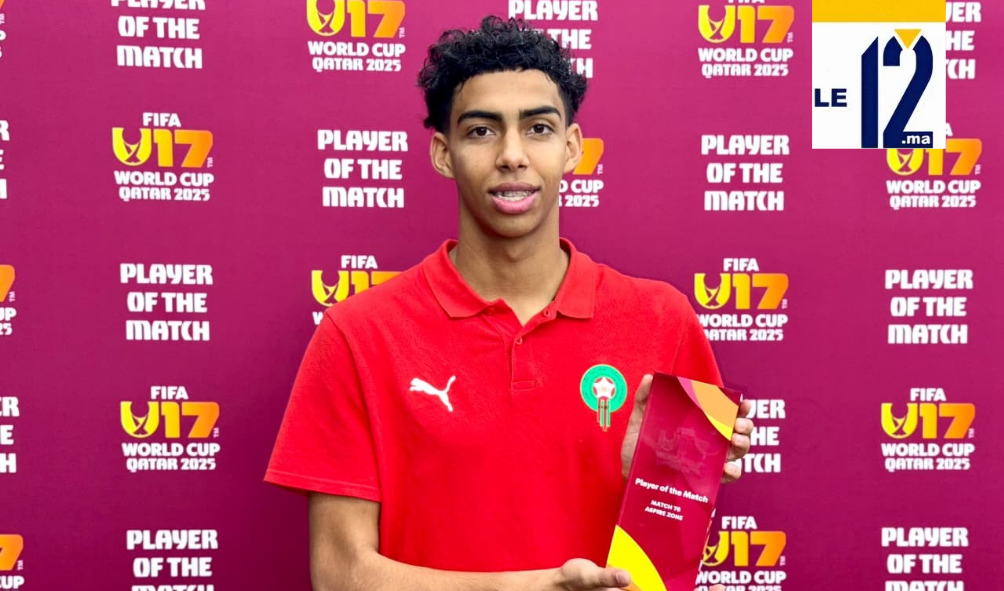 بطل بامتياز.. شعيب بلعروش يُتوج بـ “أفضل لاعب” ويقود أشبال الأطلس إلى الدور المقبل