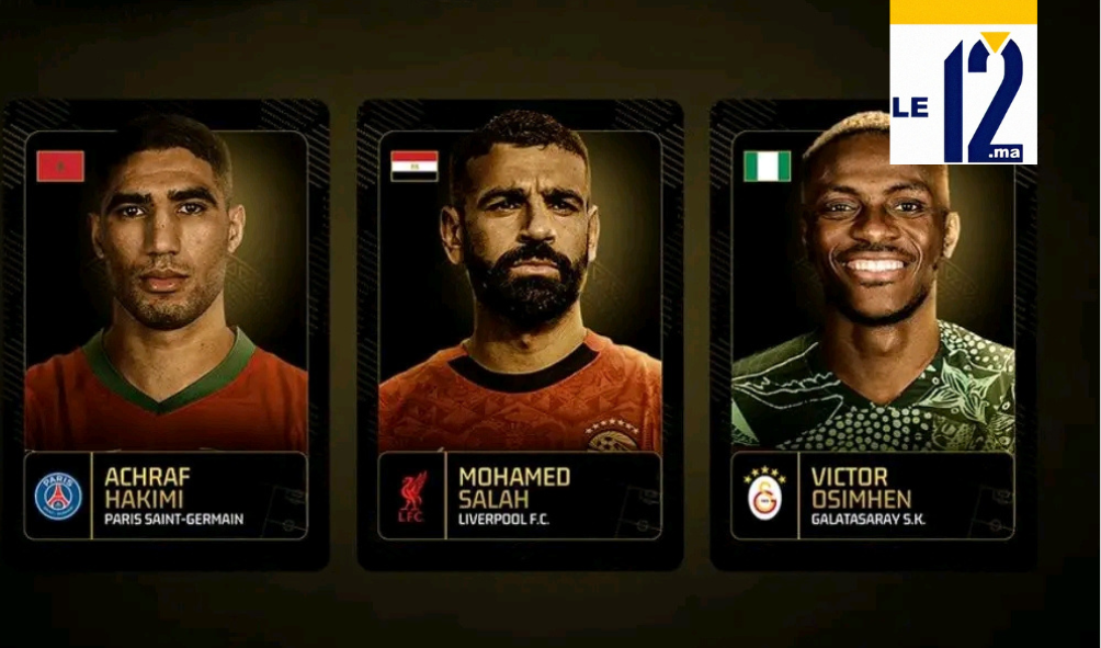 كرة القدم المغربية تُهيمن على جوائز “الكاف” 2024.. حكيمي يقترب من اللقب الأغلى!