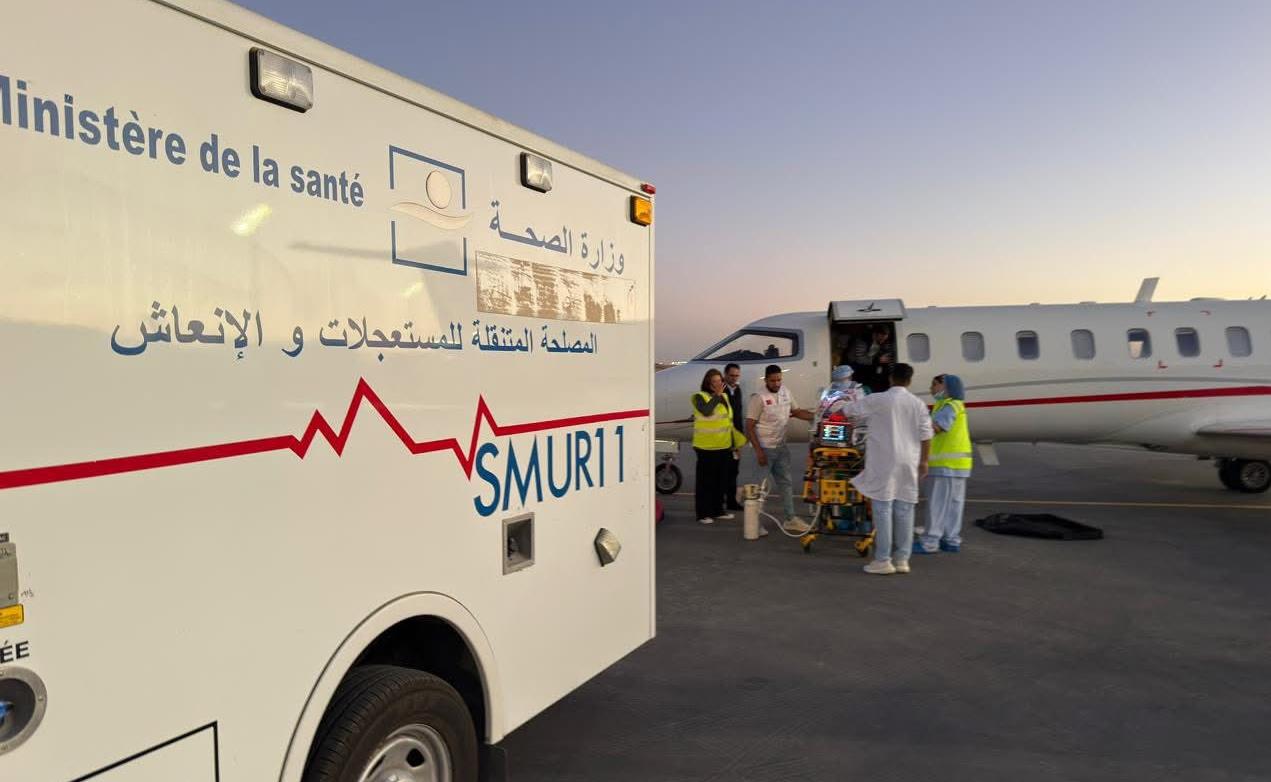 وزارة الصحة تؤمن نقلا جويا استعجاليا لرضيع حديث الولادة من العيون إلى الرباط
