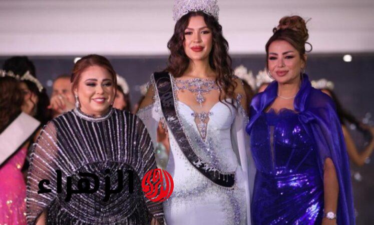 المغربية يسرا أبو حمدة تتوّج ملكة جمال العرب للقارات بالقاهرة