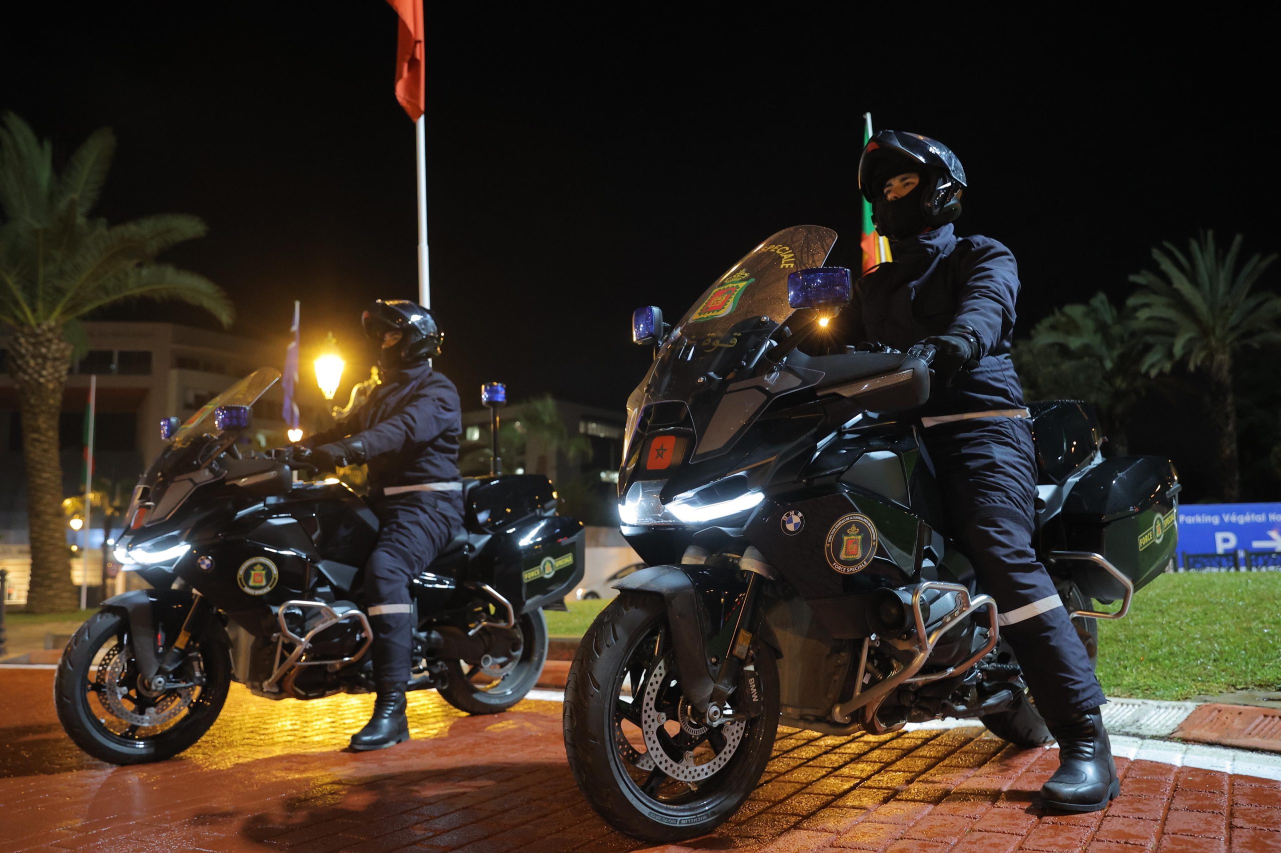 دارجيو القوات الخاصة يشاركون في منظومة الأمن لتأمين الكان 