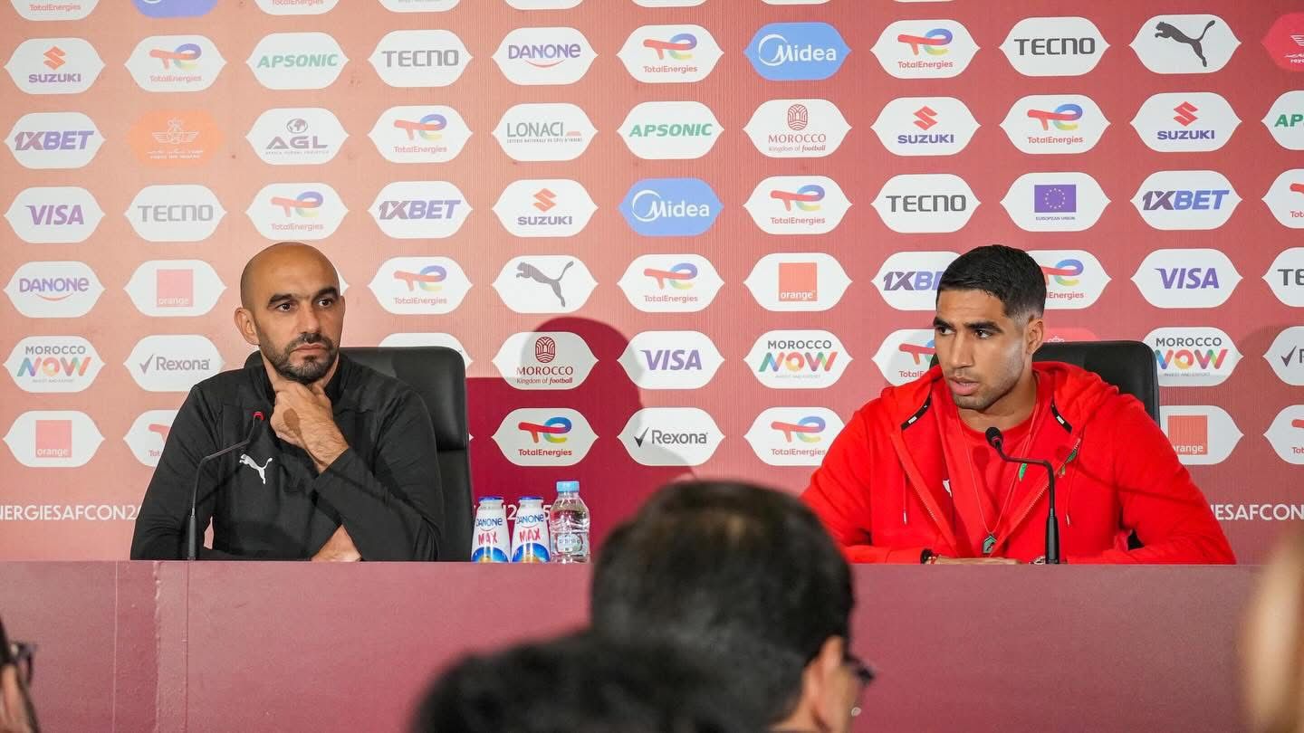 الركراكي.. هدفنا صدارة المجموعة أمام زامبيا للبقاء في الرباط ومواصلة التطور