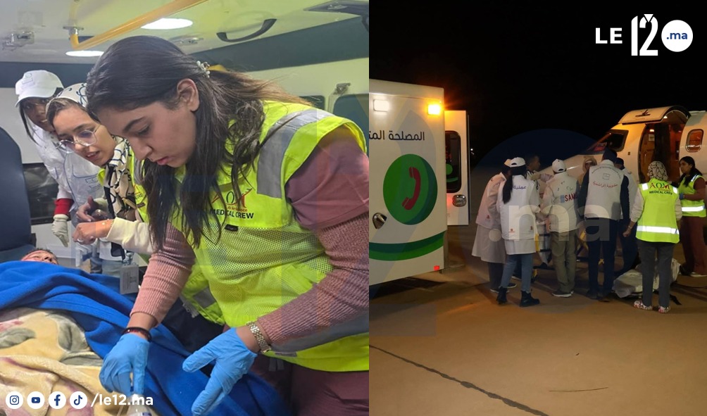 وزارة الصحة تُؤمّن نقلاً طبياً جوياً مستعجلاً لمصاب بحـ.روق خطيرة من الراشيدية إلى طنجة