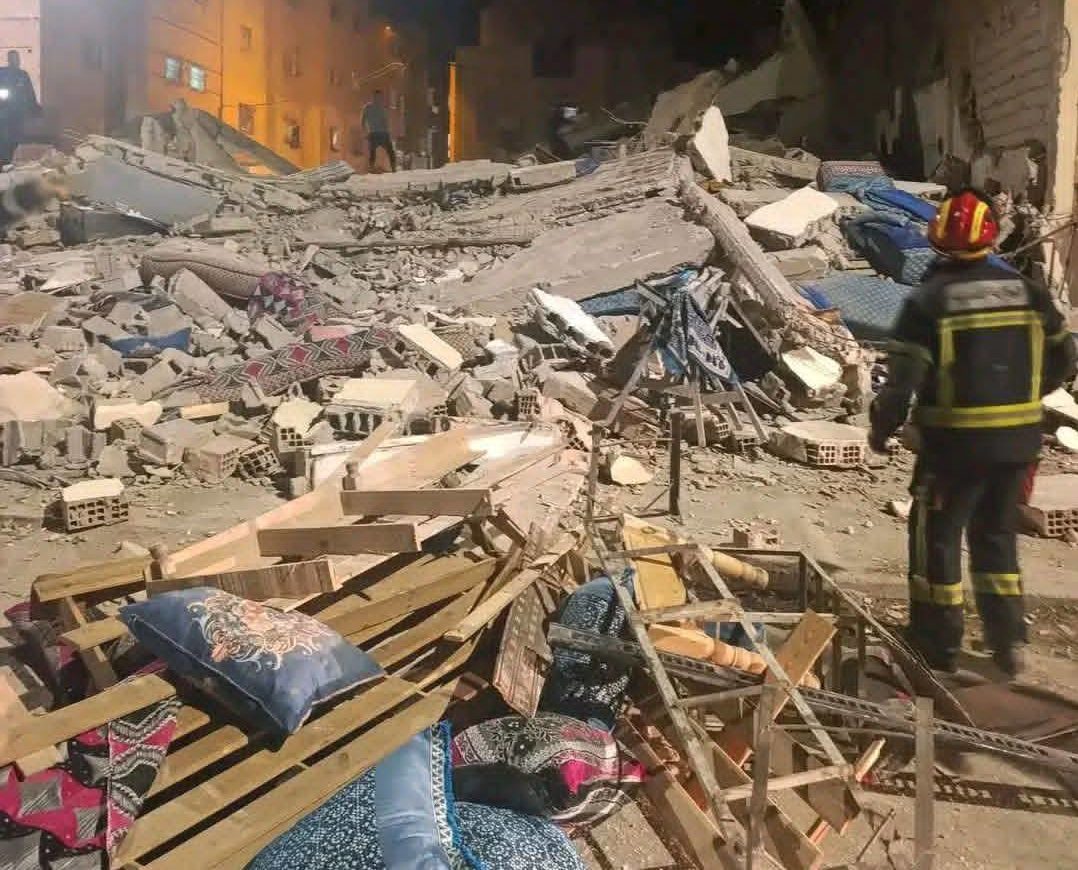 عقيقة تحت الأنقاض. بلاغ من وكيل الملك لدى إبتدائية فاس هذا ما جاء فيه