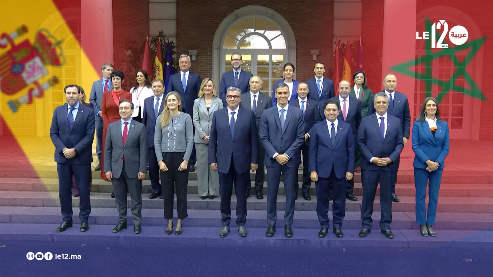 قمة إسبانية-مغربية برئاسة سانشيز وأخنوش تشهد توقيع حزمة اتفاقيات ثنائية