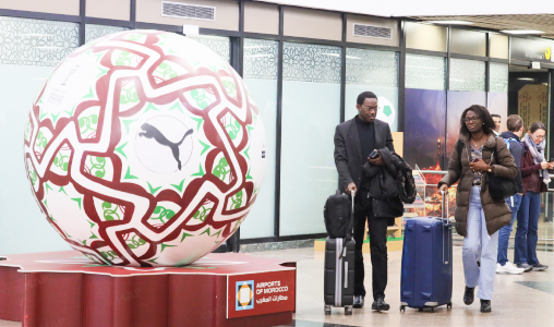 مطار محمد الخامس في قلب أجواء كأس إفريقيا