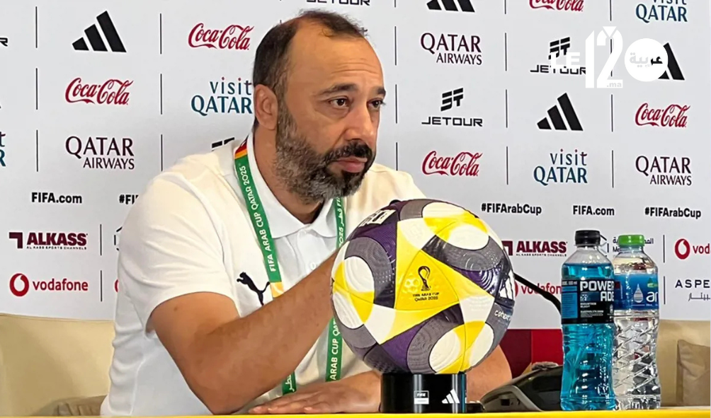 السكتيوي يؤكد.. “رغبة جامحة في الفوز على الإمارات وبلوغ نهائي كأس العرب”